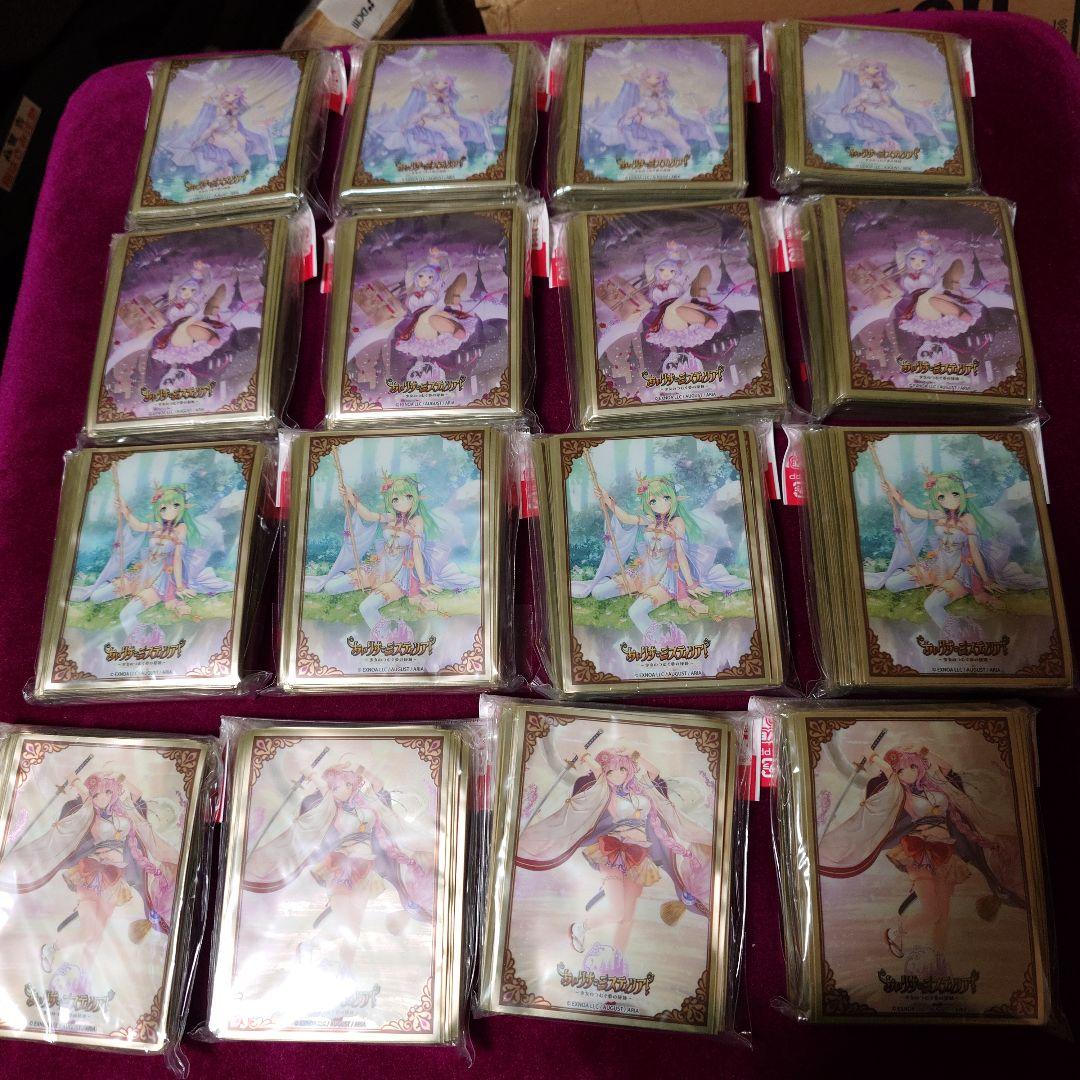 あいりすミスティリア　アシュリー　ヴァレリア　コト　セシル　スリーブ　16セット