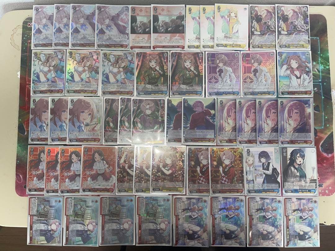 ヴァイス　高レアリティ　学マス　8電源デッキ　有村麻央L.U.V姫崎莉波①