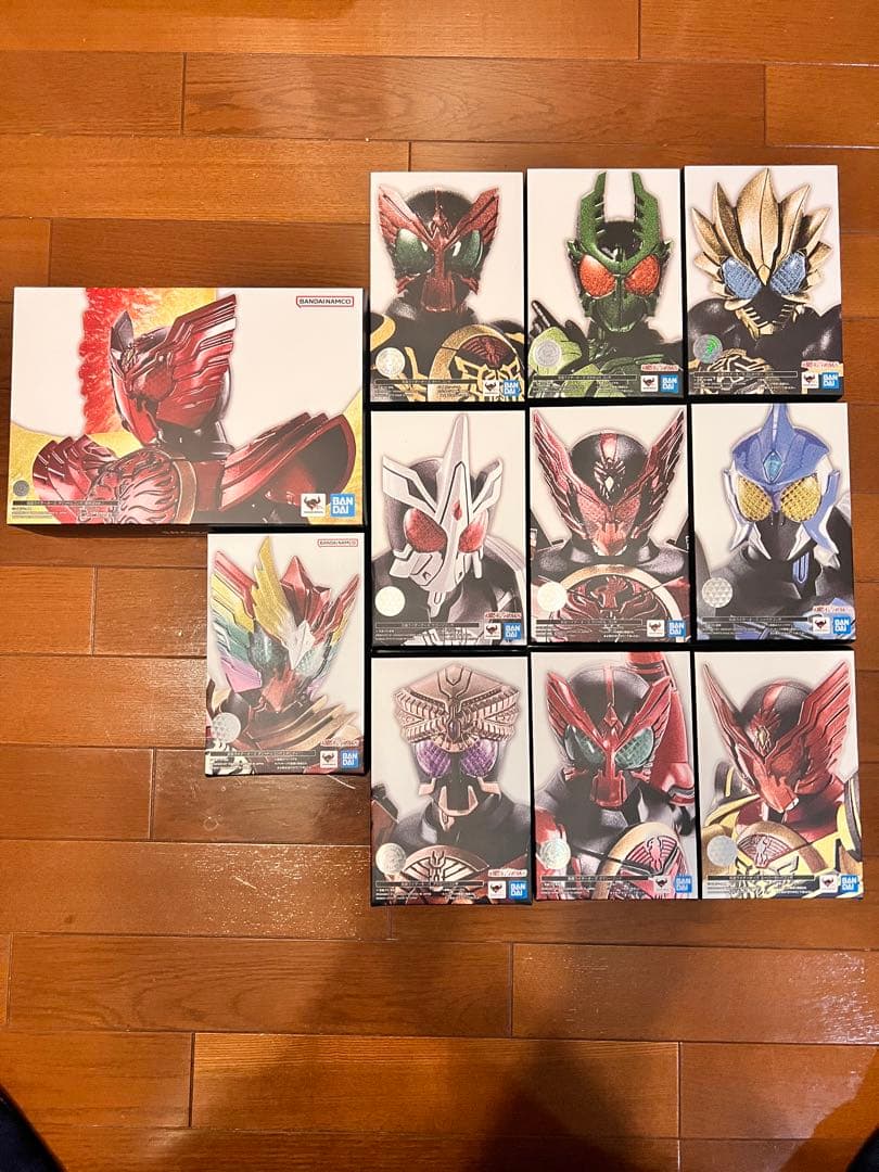 S.H.Figuarts(真骨彫製法)仮面ライダーオーズまとめ売り(バラ売り不可