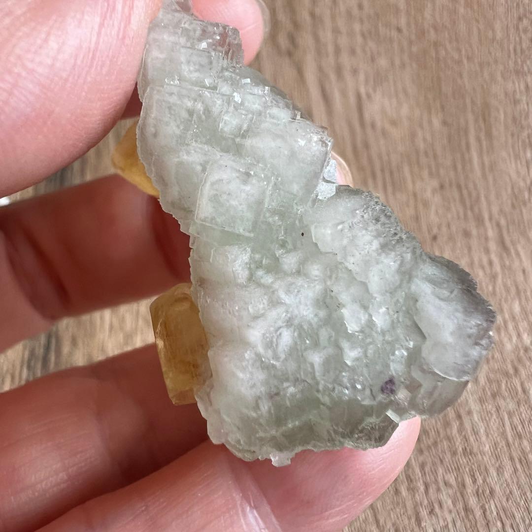 フローライト バライト R70 共生 鉱物 標本 原石