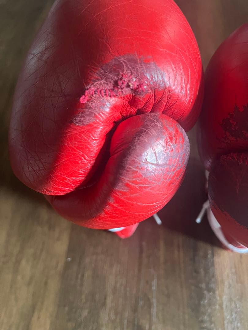 ★WINNING ボクシンググローブMS-200★8oz 赤★