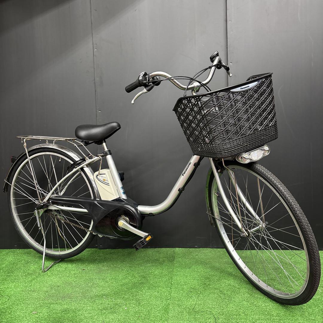 電動自転車 Panasonic Lithium vivi シルバー　98