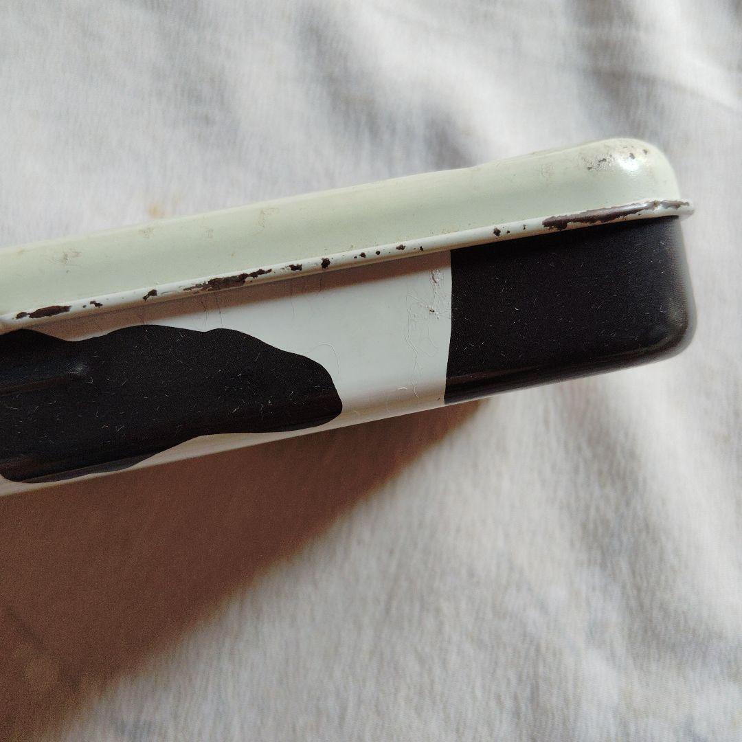 激レア！昭和レトロ　SAN-X 牛デザイン 筆箱 1988年製　筆入れ　缶ケース