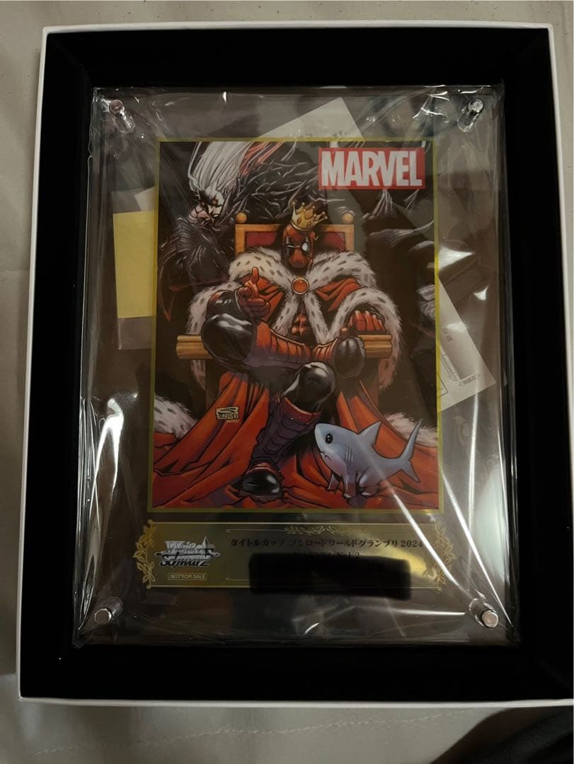 marvel タイトルカップ　優勝盾　アクリルスタンド