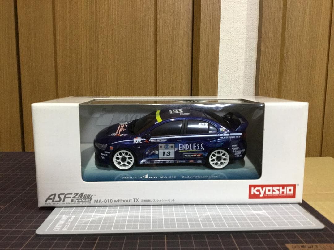 ミニッツ　 三菱ランサーエボリューションＸ　ボディ・シャシーセット （新品）