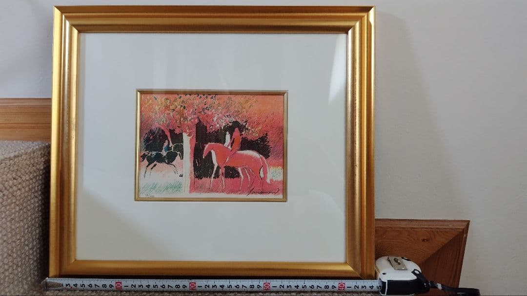 ポールギヤマン 森の赤い馬