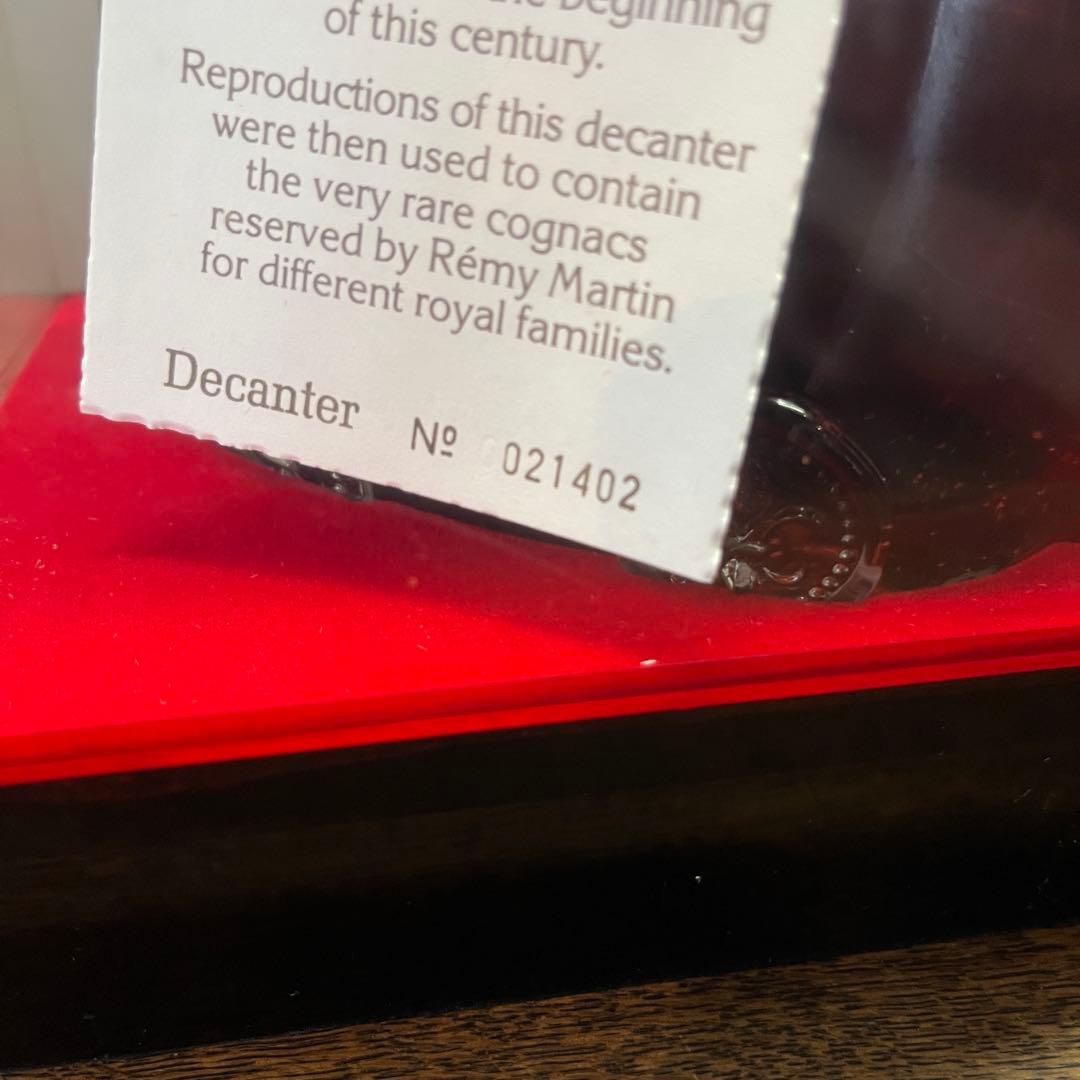 『古酒』レミーマルタン ルイ13世 バカラボトル クリアケース
