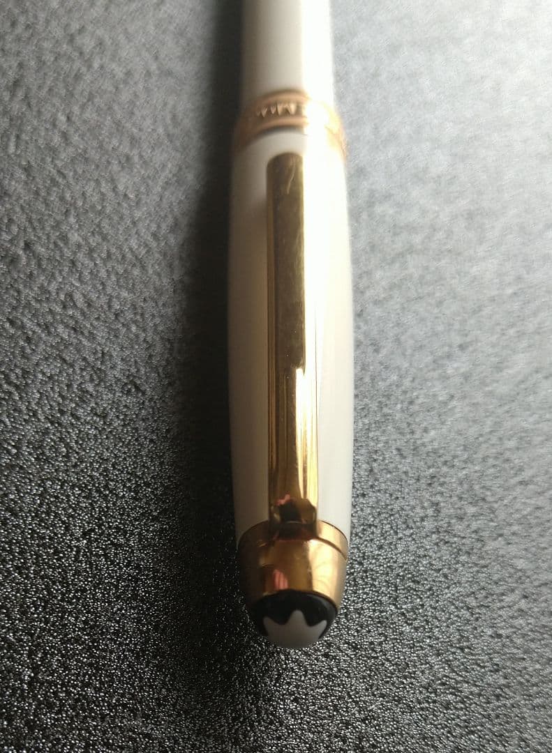 モンブラン マイスターシュテュック ホワイトソリテール レッドゴールドクラシック