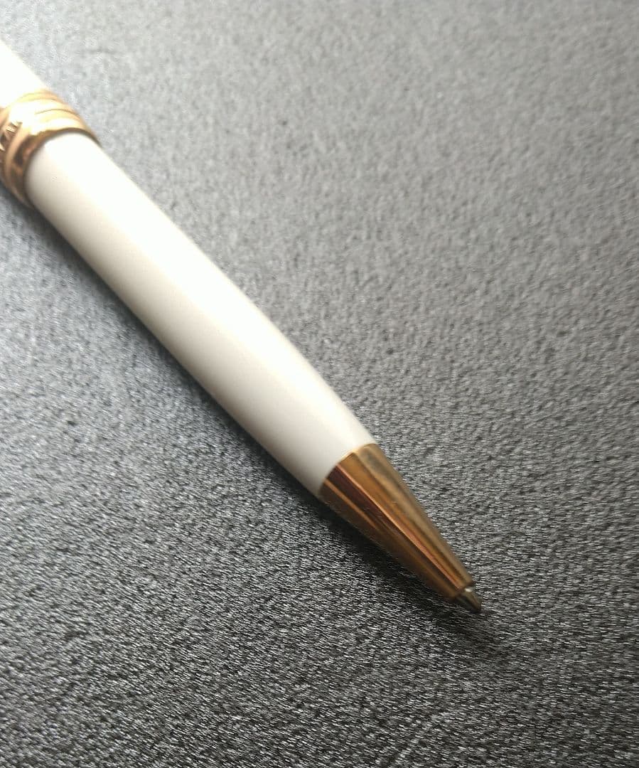 モンブラン マイスターシュテュック ホワイトソリテール レッドゴールドクラシック