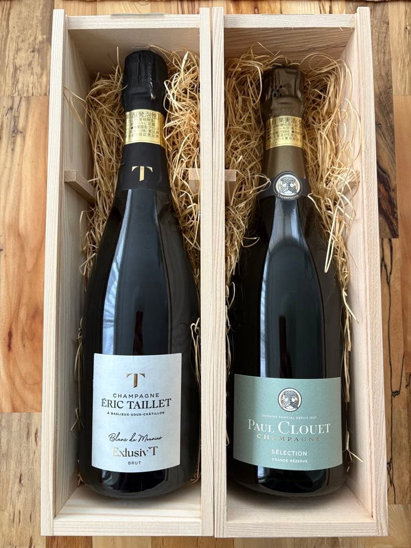 エリック・タイエ / ポール・クルエ シャンパン2本セット