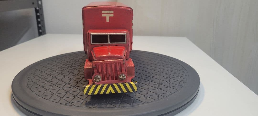 郵便配達車 レトロ ブリキ アンティーク ヴィンテージ、