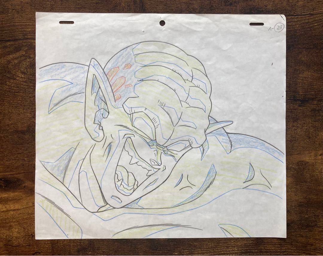 Goku セル画 手書きメモ付き