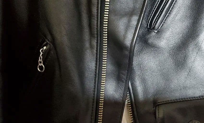 NEIGHBORHOOD×Schottワンスターレザーダブルライダースジャケット