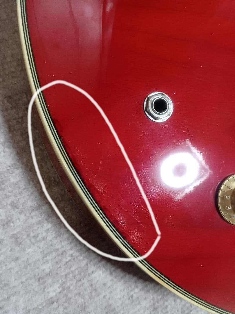 【実力派重視】BLITZ　セミアコ　ES-335タイプ　ギグバッグ付属