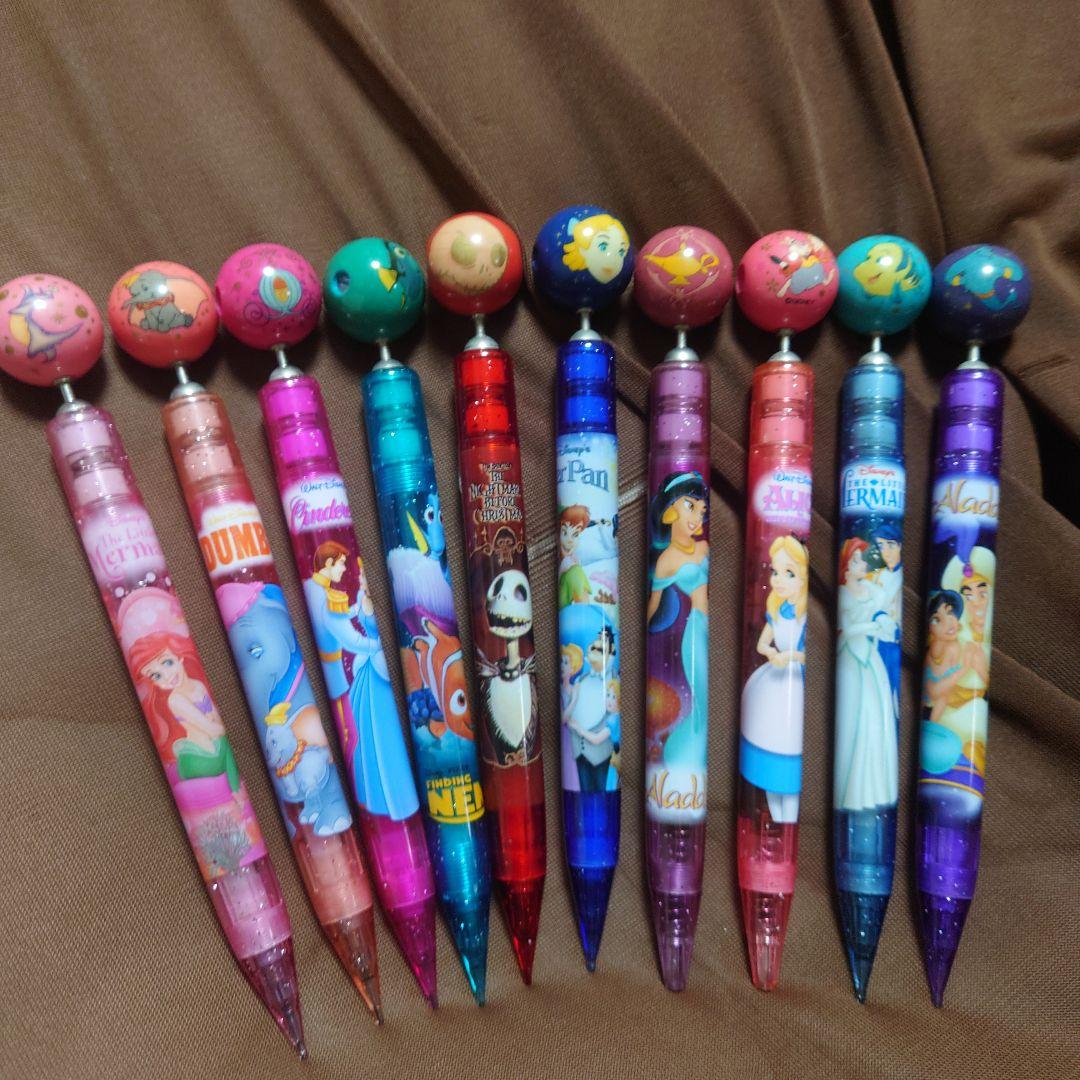 レトロ レア ディズニー 万華鏡 覗きレンズ シャーペン ボールペン セット