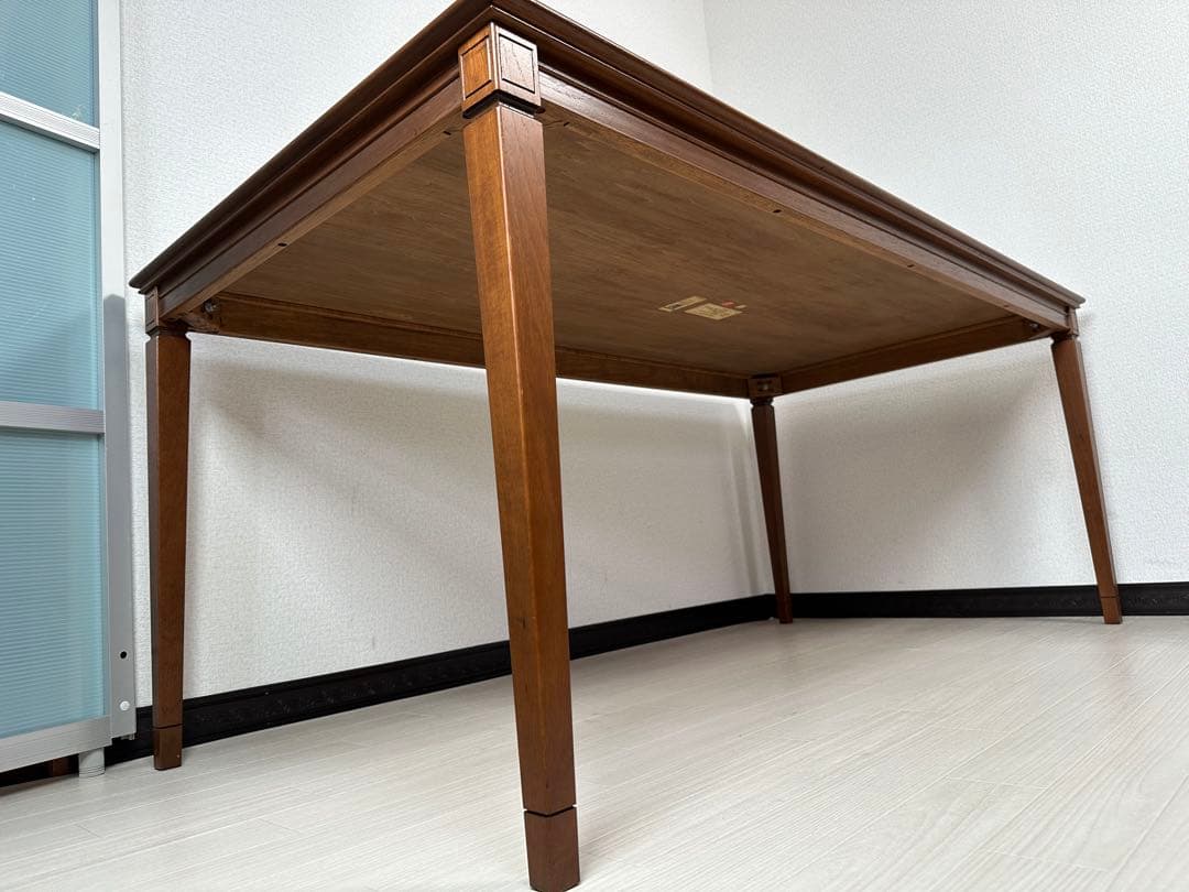 カンディハウス バートン ヒッコリー材 ダイニングテーブル 北欧　※i1※