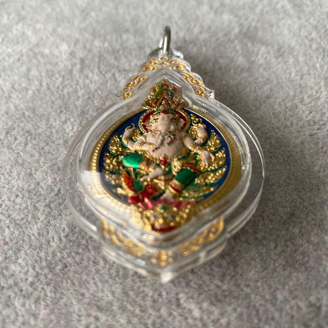 プラクルアン 優美なガネーシャ神 ラフー神 超レア品 芸術 開運 万能 御守り