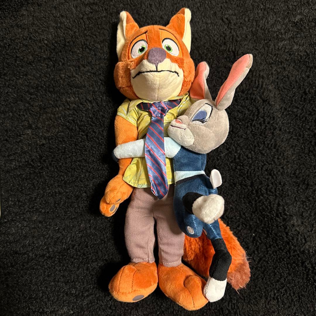 レア　希少　ニック　ジュディ　ぬいぐるみ　ハグ　ズートピア　zootopia2