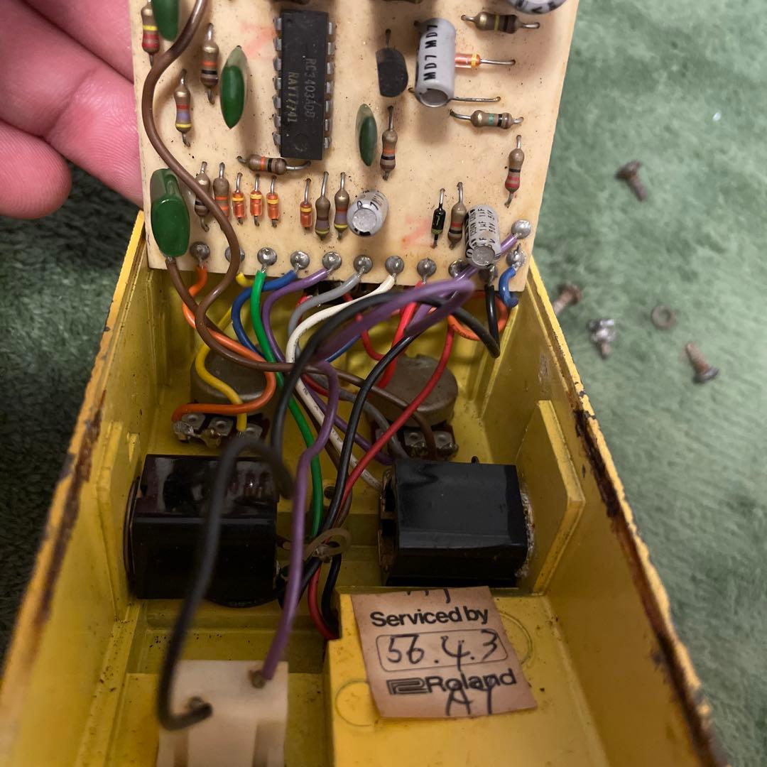 最終価格　boss od-1 1978年　ギター　エフェクター　オーバードライブ