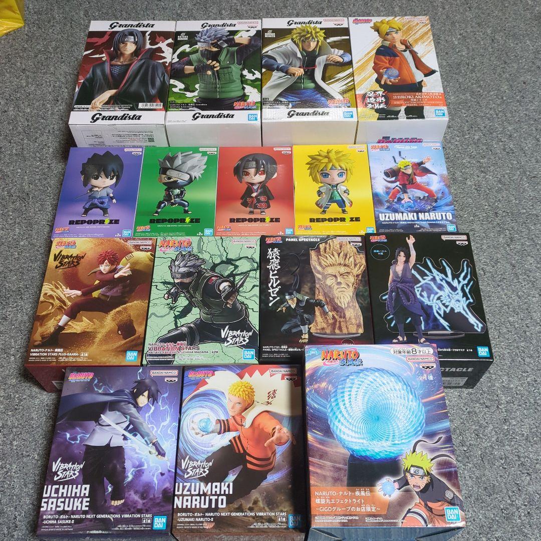 NARUTO　BORUTO　プライズフィギュア　大量　まとめ売り