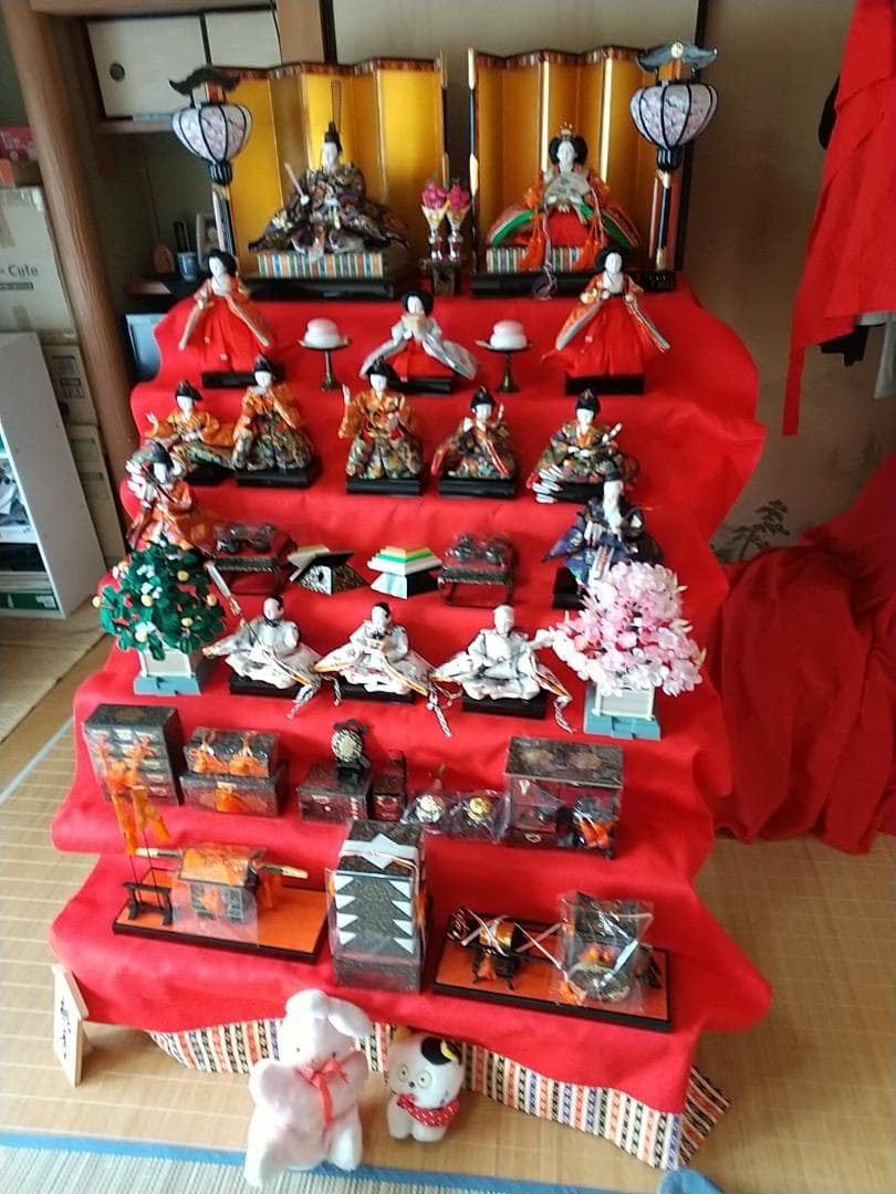 ひな人形　七段飾り　フルセット美品