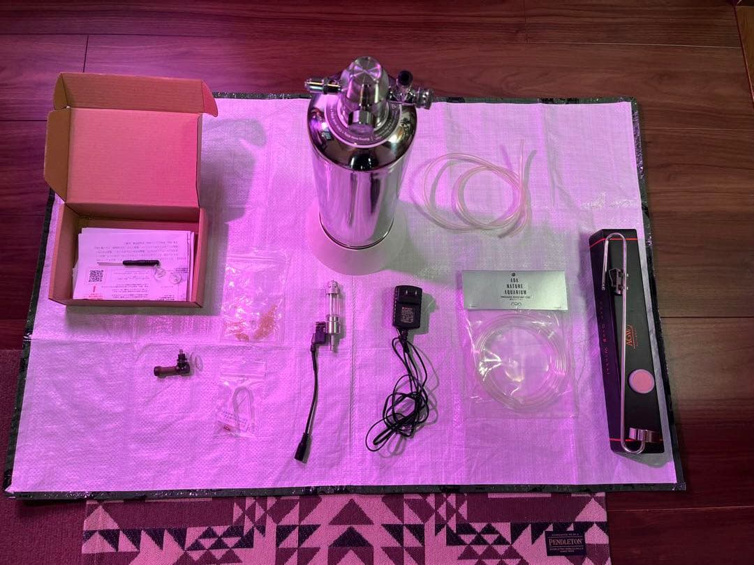 CO2ボンベセット 水草育成用