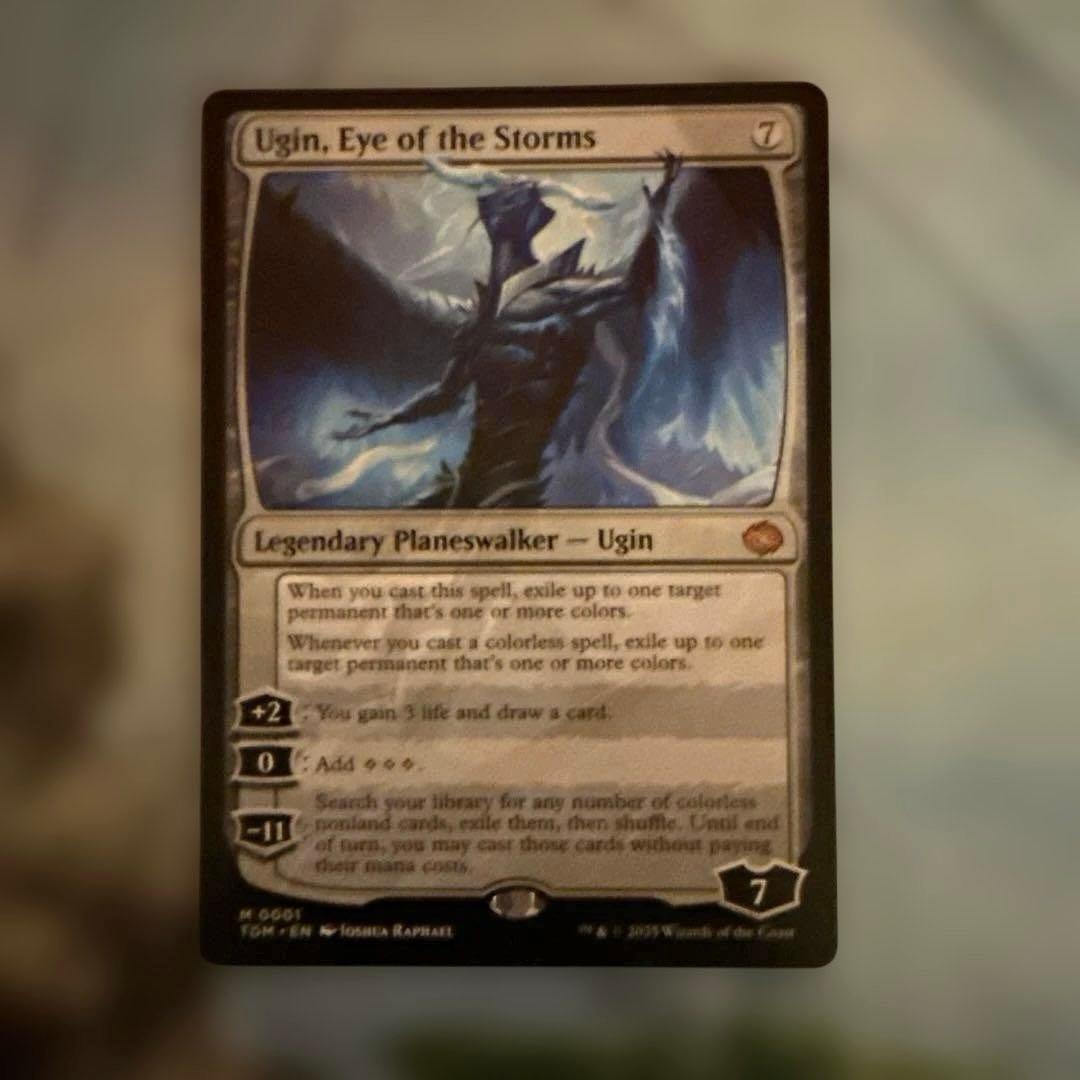 MTG 嵐の目、ウギン 英語版 2枚 通常版