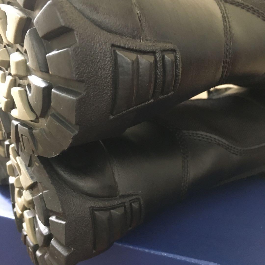 タクティカルブーツ【RIDGE社製】レーザーブーツジッパー付き