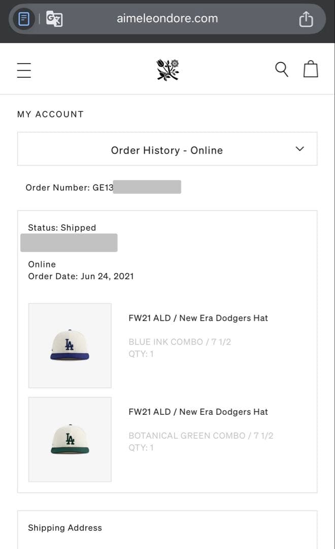 帽子 aime leon dore newera LA Dodgers HAT