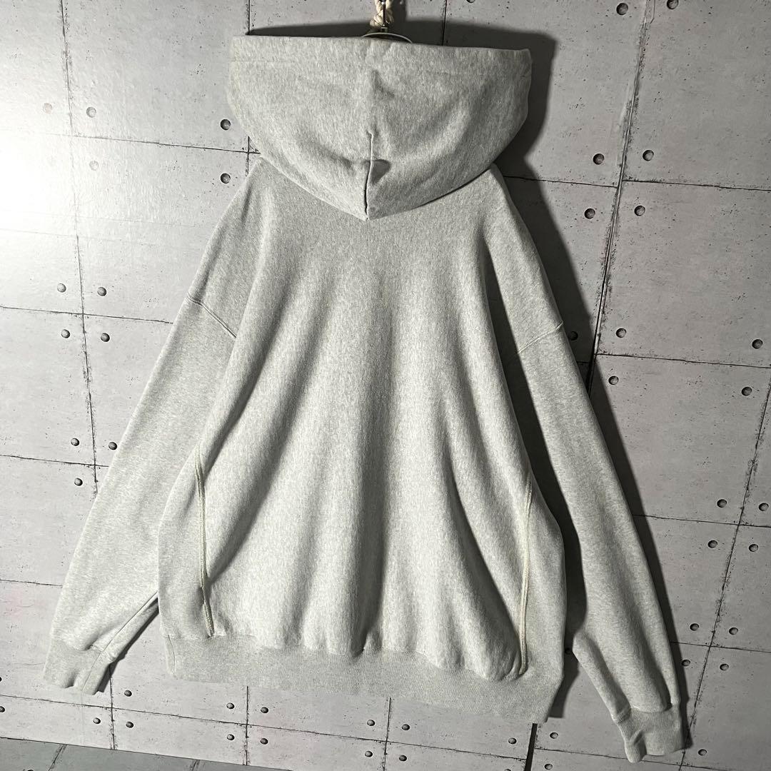 【入手困難】READY MADE レディメイド☆カレッジロゴスウェットパーカーL