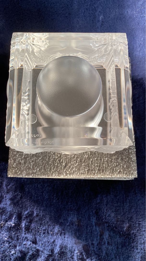 LALIQUE ラリック マスク ド ファム キャンドルホルダー 高島屋購入