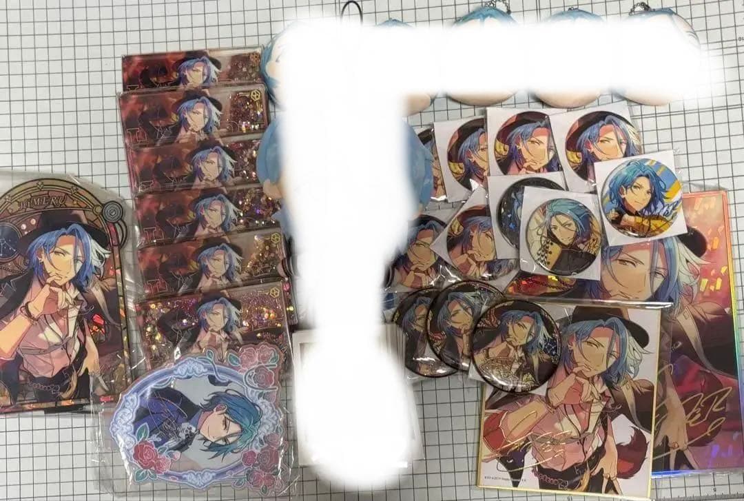 あんスタ　HiMERU ぬいぐるみ ぱしゃっつ アクスタ　缶バッジ