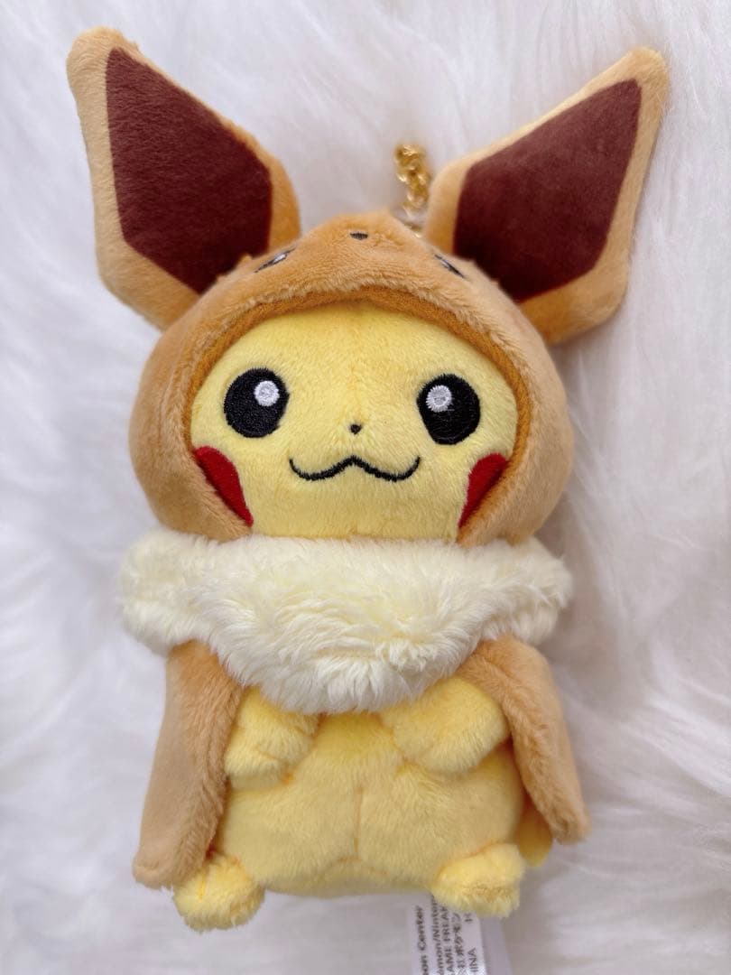 ピカチュウ イーブイポンチョ マスコット