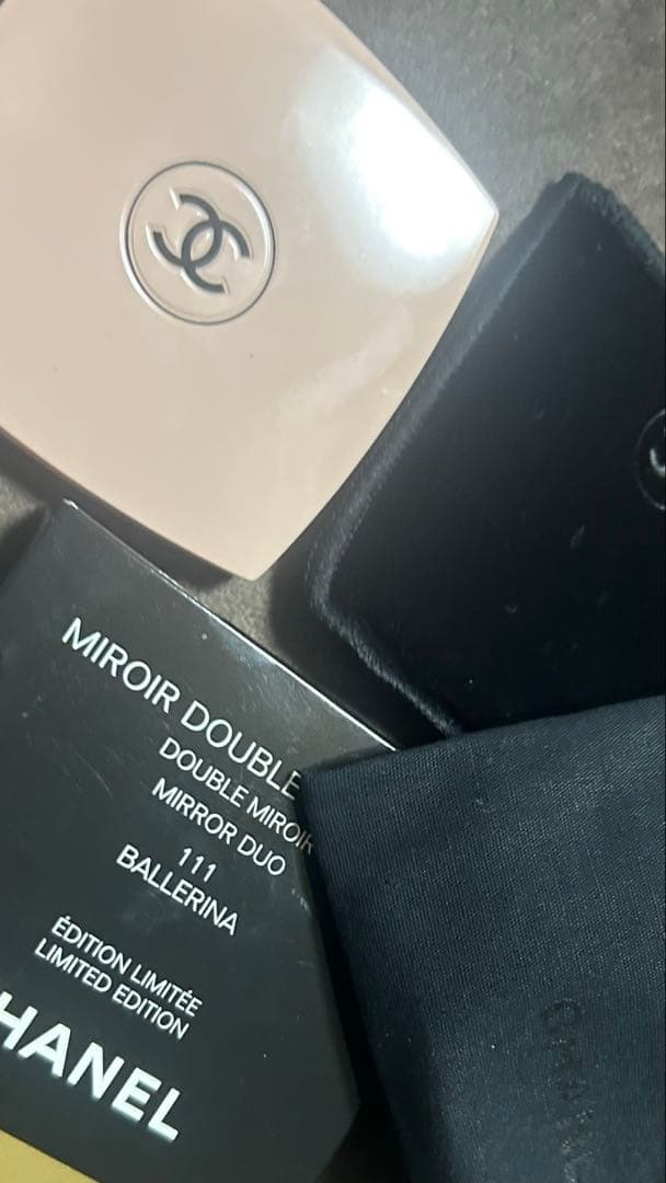 CHANEL ミラー ミロワール ドゥーブル ファセット 111 バレリーナ 鏡