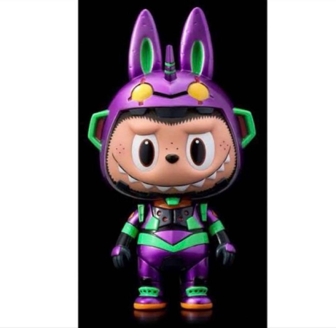 エヴァLABUBU初号機　メタリック　新品未開封　ラブブ