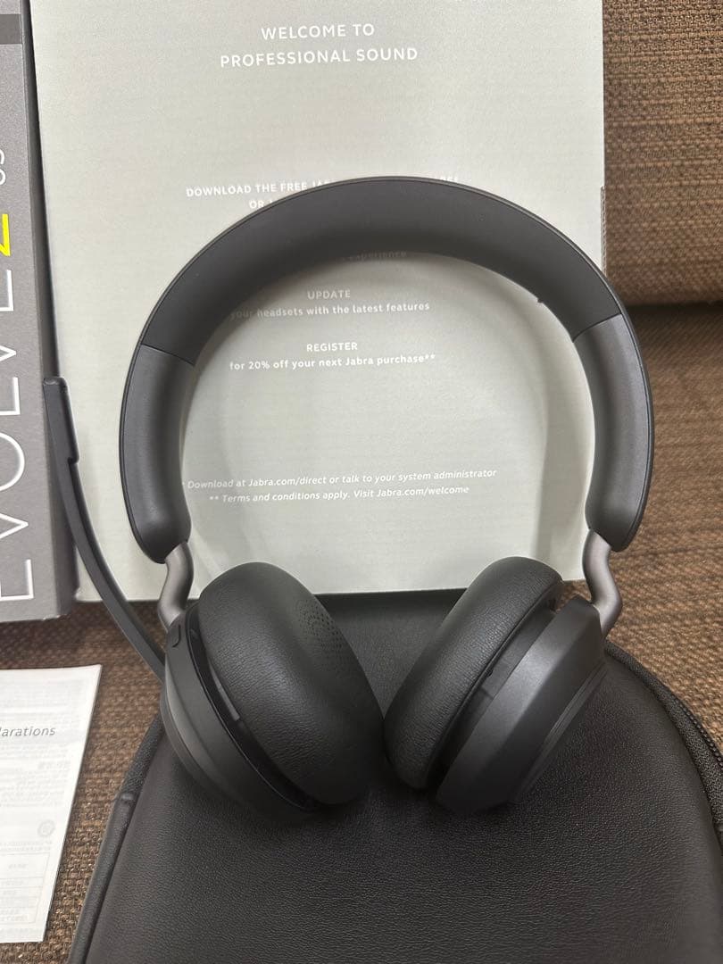 ⑧ Jabra Evolve2 65 USB-C ゲーミングヘッドフォン