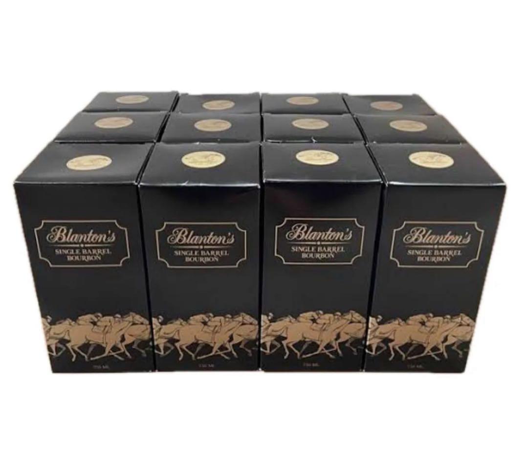 ブラントン ブラック　Blanton's black Bourbon 12本