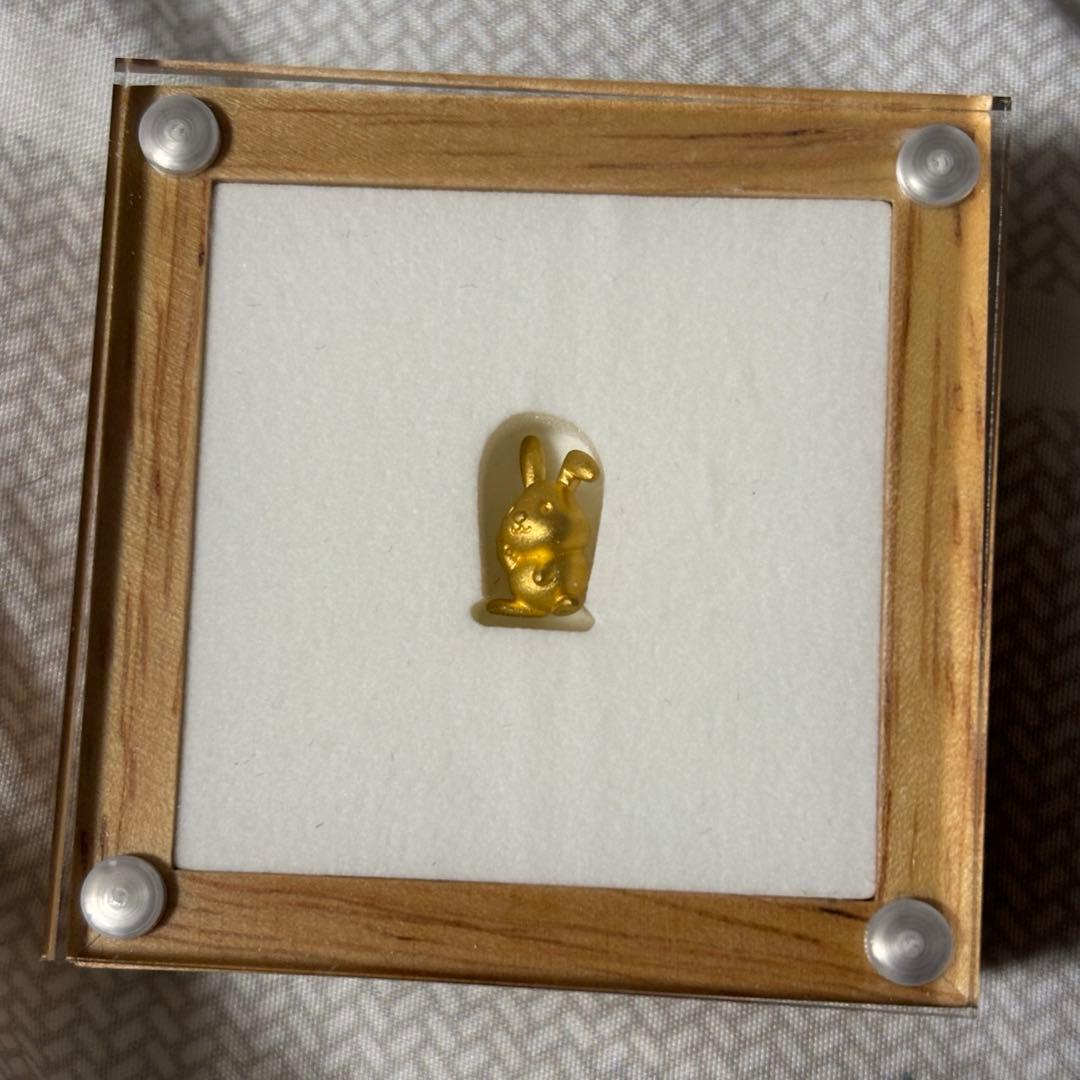 【値下げ交渉可】ラッピー 純金フィギュア(Sサイズ)K24【F】