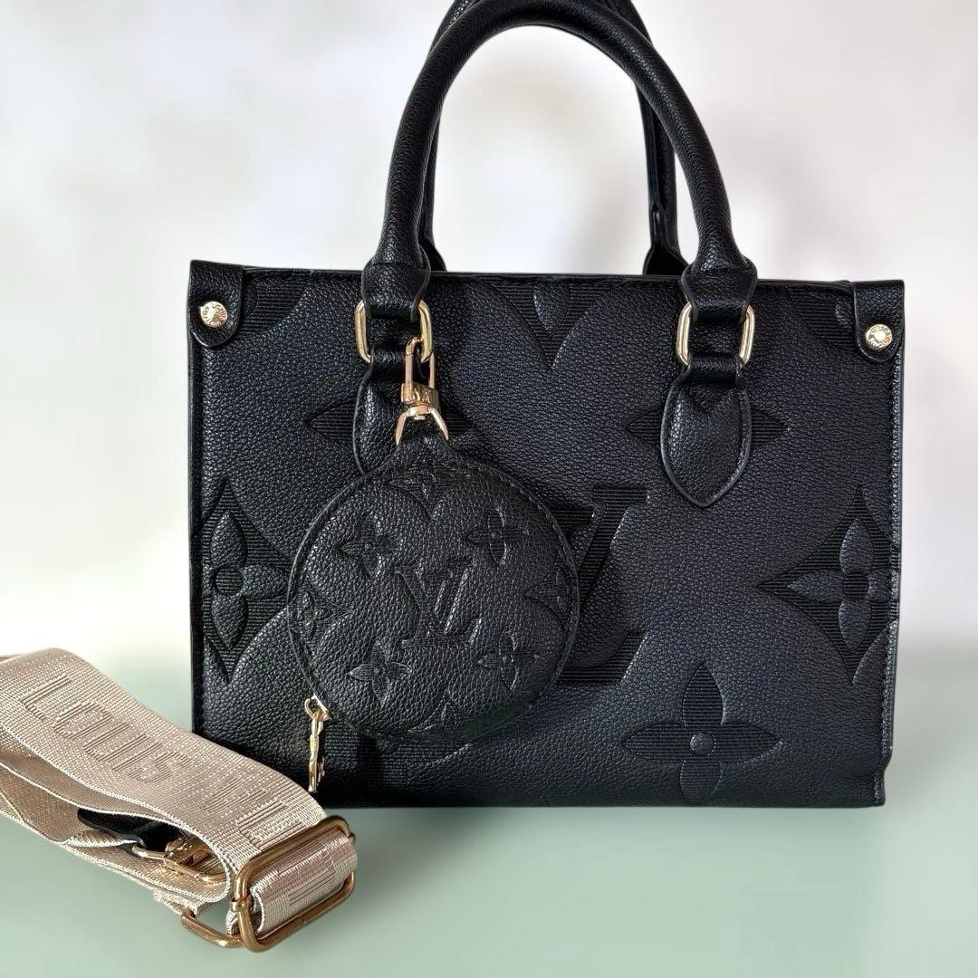 ルイヴィトン　オンザゴー pm ブラック