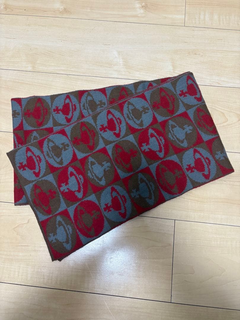 Vivienne Westwood オーブ総柄 マフラー