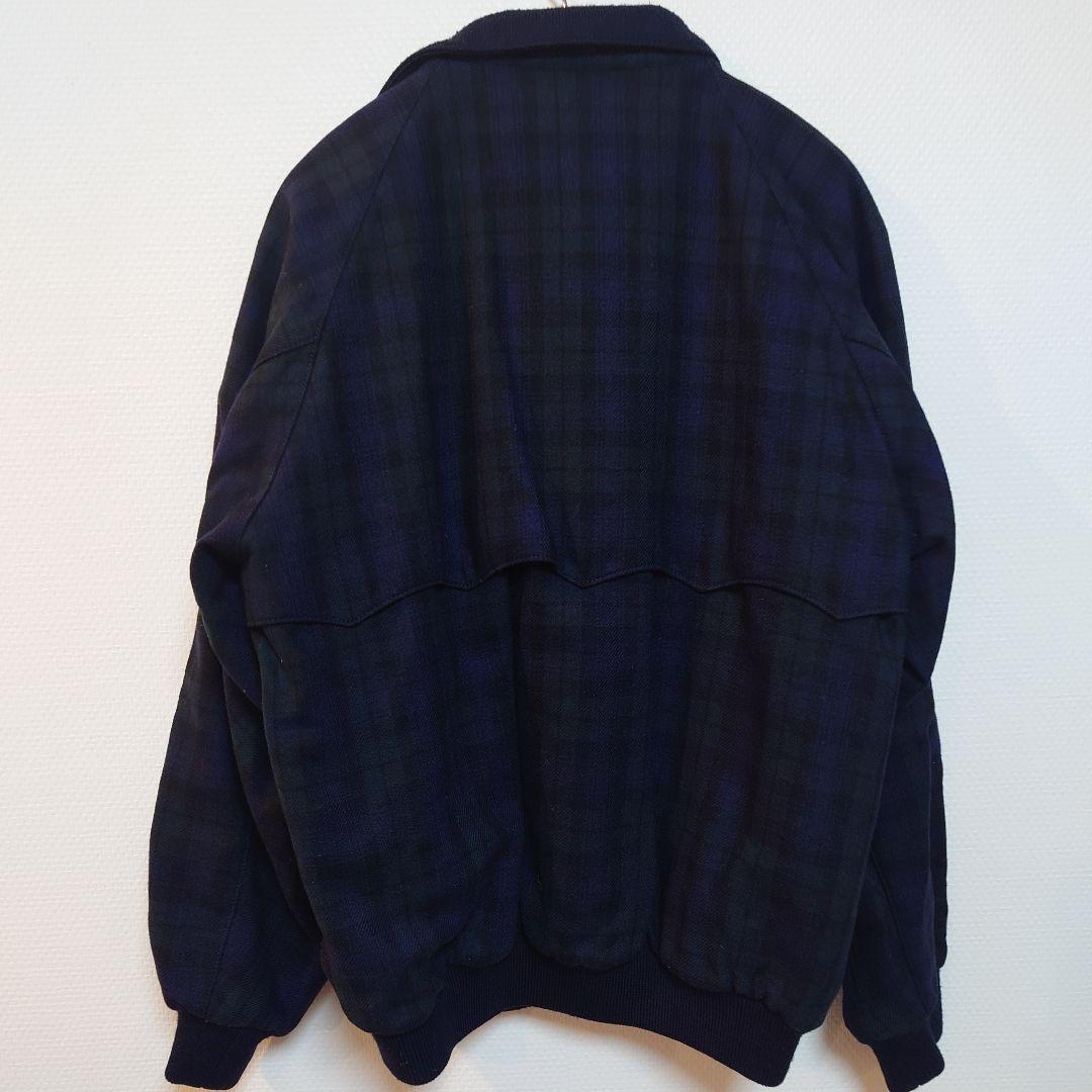 【古着】BARACUTA★バラクータ★スウィングトップ★チェック柄★Мサイズ