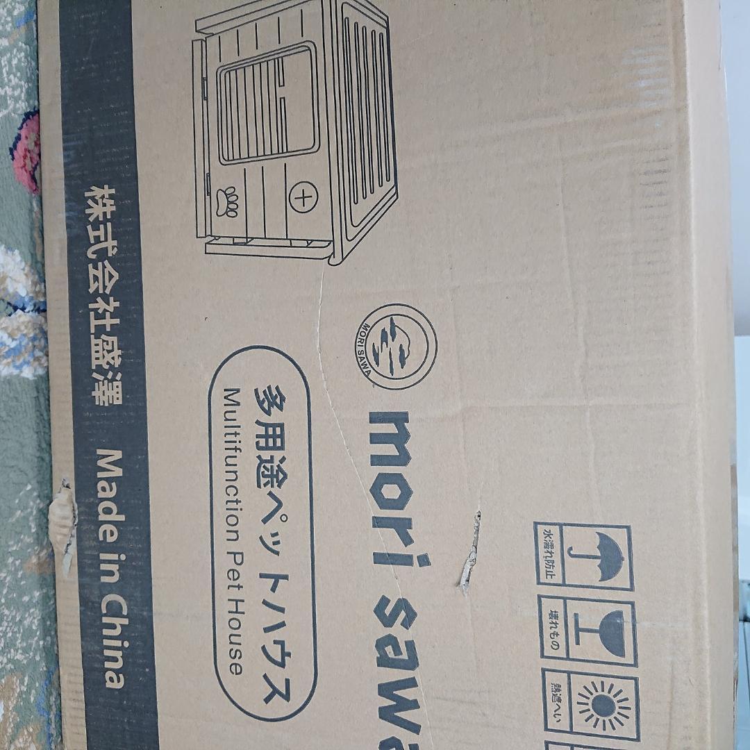 ★夏冬兼用★ 快適 ペットハウス 組立簡単 耐荷重50kg ピンク 他カラー有