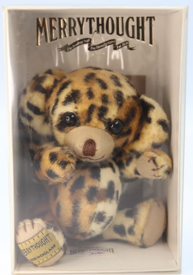 CHEEKY CHEETAH CUB Merrythought チーター14cm