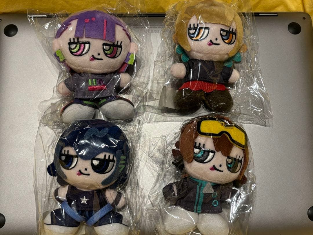 新品未使用　ずっと真夜中でいいのに。　ずとまよ　　　ぬいぐるみ4種類　にらちゃん