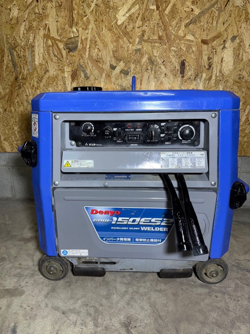 Denyo デンヨー GAW-150ES2 溶接機 アーク溶接 発電機 即使用可