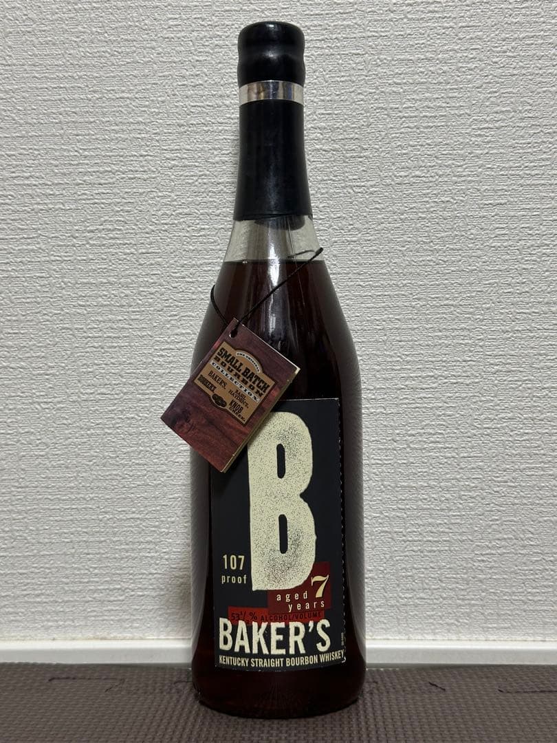 希少 終売品 旧ボトル BAKER'S ベイカーズ 7年 750ml バーボン