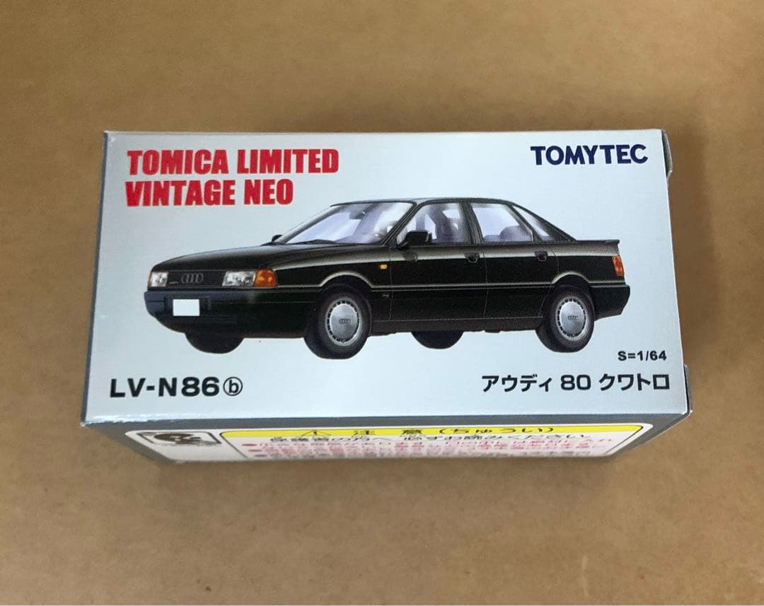 トミカ リミテッド ヴィンテージ ネオ　アウディ 80 クワトロ　黒