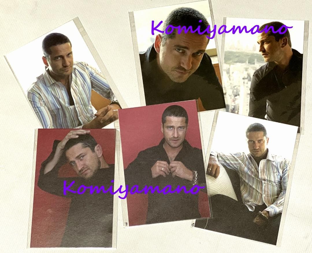 日本限定 ジェラルド・バトラー ポストカード ６枚 オペラ座の怪人おまけ付き