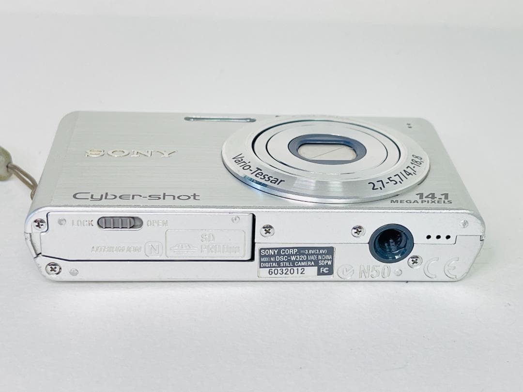 ❗️激安価格❗️デジカメ　本体　SONY DSC-W320 シルバー