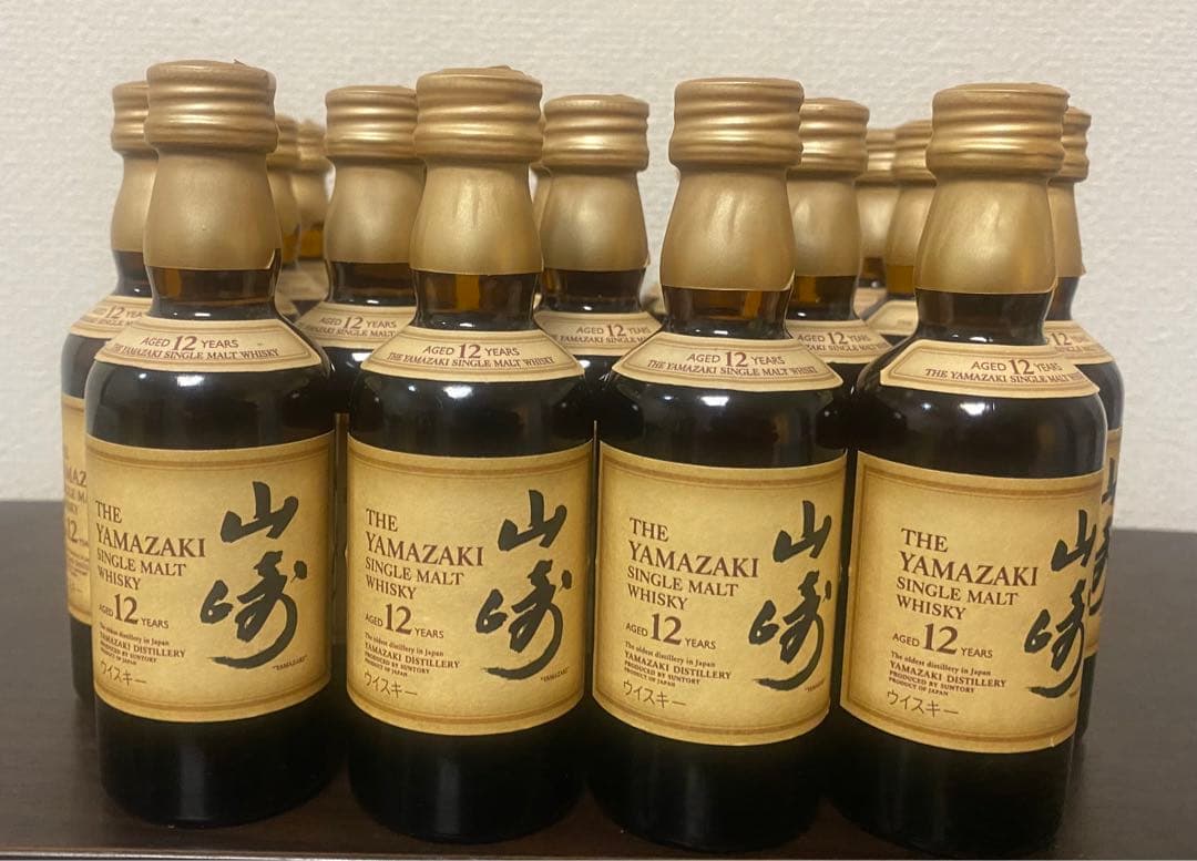 【最終価格】サントリーウイスキー山崎 12年50ml24本